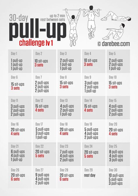 Raise the bar! Pull Up Challenge, Pull Up Workout, 30 Day Fitness, Muscles In Your Body, Workout Ideas, Workout Guide, 30 Day Challenge, I Work Out, Calisthenics