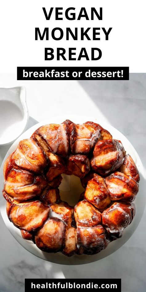 Vegan Monkey Bread, Homemade Monkey Bread, Canned Biscuit, Easy Monkey Bread, Monkey Bread Recipe, Seasonal Desserts, Biscuit Dough, Gluten Free Desserts Recipes, Easy Summer Meals