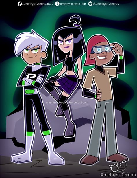 DeviantArt is the world's largest online social community for artists and art enthusiasts, allowing people to connect through the creation and sharing of art. Cartoons For Dp, Amethyst Ocean, Dany Phantom, Danny Fantom, Danny Phantom Sam, Phantom Planet, Secret Trio, Phantom Comics, Nickelodeon Cartoons