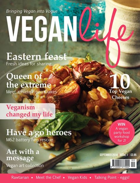 Housevegan.com: Vegan Life Magazine - There's a new magazine on the horizon and I'm going to give you quite the preview! Dairy Products Photography, Vegan People, Vegan Seafood, Vegan Magazine, Vegan Shrimp, Vegan Info, Dairy Free Lunch, Trader Joes Vegan, Dinner Vegan