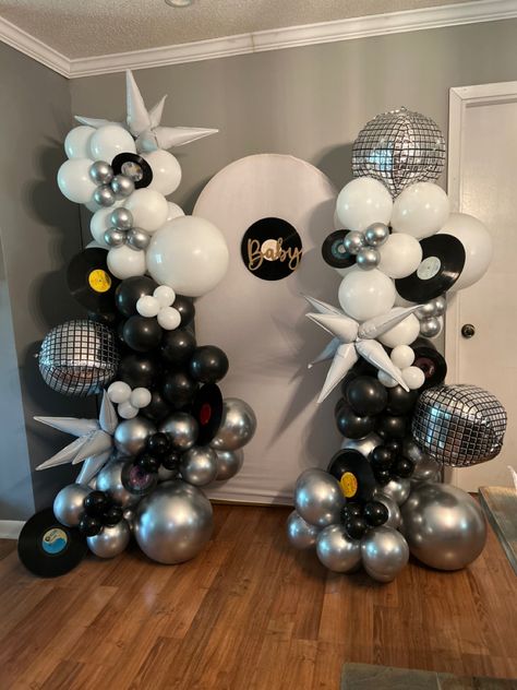 Balloon backdrop by Arches and More Event Rentals Balloon Backdrop, Event Rentals, Balloon Arch, Event Rental, Rock N, Rock N Roll, Arch, Balloons, Make It Yourself