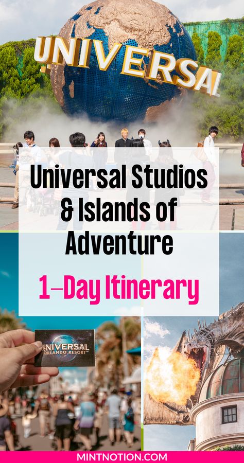 Universal Studios and Islands of Adveture: Both parks in one day Universal Studios Orlando Secrets, Universal Studios Orlando Rides, Universal Studios Rides, Universal Studios Orlando Planning, Universal Studios Orlando Trip, Universal Studios Outfit, Disney Universal Studios, Universal Vacation, Universal Islands Of Adventure