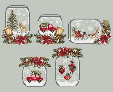 Gallery.ru / Фото #152 - Cross Stitch - Mussen Shannon Christine Designs Cross Stitch, Motifs Blackwork, Christmas Cross Stitch Patterns Free, Xmas Cross Stitch, Cross Stitch Christmas, Winter Cross Stitch, Cross Stitch Christmas Ornaments, Stitch Christmas, Cross Stitch Samplers