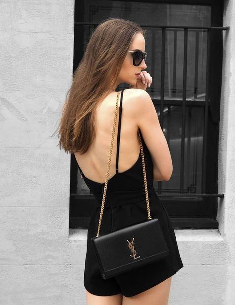 Saint Laurent Kate bag review #fashion #handbag #bag #ysl #luxury #saintlaurent Ysl Bag Outfit, Ysl Kate Bag, Fancy Clutch Purse, Ysl Kate, Classy Purses, Spring Purses, Kate Bags, Ysl Saint Laurent, Best Designer Bags