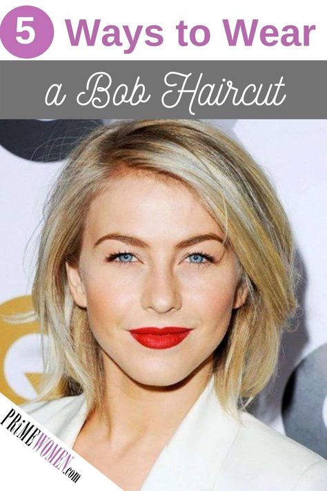 Short Bob Updo Hairstyles, Short Bob Updo, Haircuts For Round Faces Short, Curling A Bob Haircut, Round Faces Short Hair, Bob Updo Hairstyles, Hairstyles Fine Hair, Growing Out A Bob, Prime Women