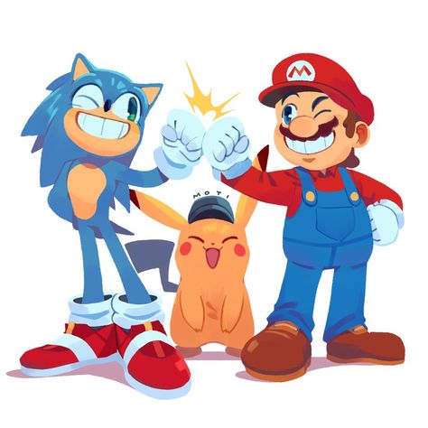 Nintendo Super Smash Bros, Hedgehog Movie, Nintendo Sega, Nintendo Characters, Super Mario Art, Nintendo Art, Mario Art, Smash Brothers, Super Smash Brothers