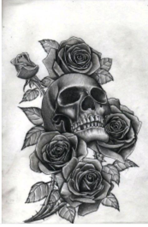 Download Skull and roses wallpaper by Tatuprnczz113082 - 96 - Free on ZEDGE™ now. Browse millions of popular black Wallpapers and Ringtones on Zedge and personalize your phone to suit you. Browse our content now and free your phone Black Rose Tattoo Meaning, Skull And Roses Tattoo, Trend Tattoo, Skull Rose Tattoos, Maori Tattoos, Girls With Sleeve Tattoos, Black Rose Tattoos, Skull And Roses, Tattoo Trend