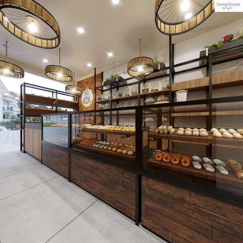 A glimpse of our upcoming project, which is a bakery designed in a modern rustic theme! • • Project: Dough boy cafe Location: Channi himmat, jammu Client: @13_shivam_13 • • #cafedesign #bakerydesign #interiordesign #designdiariesbysagrika Modern Bakery, Bakery Design, Rustic Theme, Cafe Design, Modern Rustic, Instagram A, Dough, Cafe, Interior Design