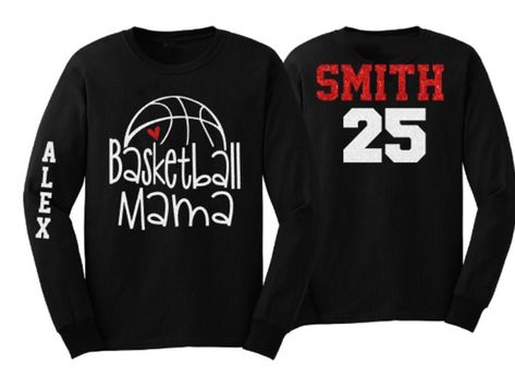 Glitter Basketball Shirt | Basketball Mama | Basketball shirts | Basketball Long Sleeve Shirt | Customize Colors PLEASE READ BEFORE ORDERING WE CANNOT RUSH ORDERS OR CREATE NEW DESIGNS DURING PEAK SEASON AUG - MAY. IF YOU NEED TO CANCEL PLEASE DO SO WITHIN 24HRS Please read full description before ordering we cannot be responsible for mistakes made by not reading the full description. ORDERING INSTRUCTIONS: 1. Select your Garment Size/Color Each size must be selected separately. Please do NOT le Basketball Designs For Shirts, Custom Basketball Hoodie, Glitter Football Shirts, Glitter Basketball, Soccer Dad Shirt, Basketball Shirt Designs, Basketball Long Sleeve, Band Mom Shirts, Basketball Stuff