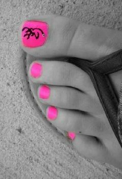 LOVE!!- Browning Pedicure!! Country Nails, Toe Nail Designs, Brown Nails, I Love Makeup, Manicure E Pedicure, Beauty Quotes, Mani Pedi, Toe Designs, Nails Art