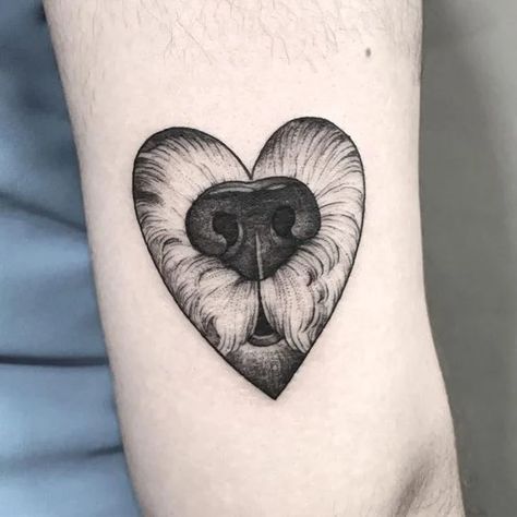 White Dog Tattoo, Tattoo Pet, Poodle Tattoo, Small Dog Tattoos, Lucky Tattoo, Tattoos For Dog Lovers, Dog Memorial Tattoos, Pawprint Tattoo, Web Tattoo