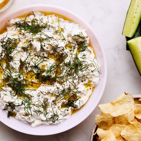 A yogurt dip recipe that gets roasted fennel in the mix? Oh, hell yeah. Welcome to the rest of your life. Crispy Chicken Salads, Making Yogurt, Roasted Fennel, Lemon Yogurt, Yogurt Dip, Bon Appetite, Homemade Yogurt, Yogurt Sauce, How To Cook Rice