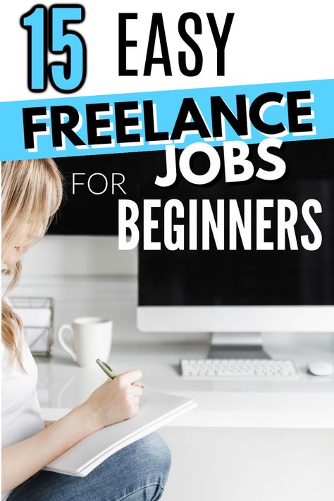 15 easy freelance jobs for beginners. Freelance projects are a great way to find new clients and make money. Find out how to find easy freelance jobs that you can do with very little experience. Upwork Jobs For Beginners, Best Freelance Jobs, Free Lancer Ideas, Freelancing Jobs For Beginners, Easy Freelance Jobs, How To Freelance, Online Freelance Jobs, Free Lance Jobs, Freelance Jobs For Beginners