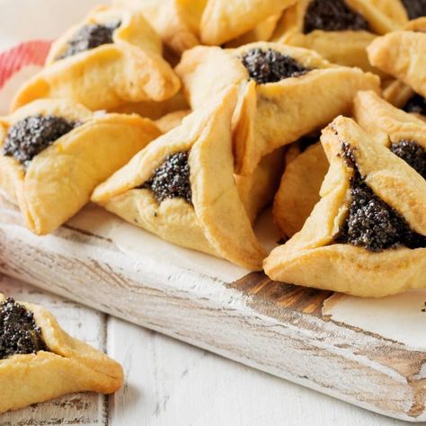 Best Hamantaschen Fillings, Ranked | Lifestyle | Kosher.com Best Hamantaschen Recipe, Hamantaschen Filling, Jewish Baking, Fruit Filling Recipe, Hamantaschen Recipe, Mishloach Manos, Jewish Foods, Nutella Spread, Jewish Food