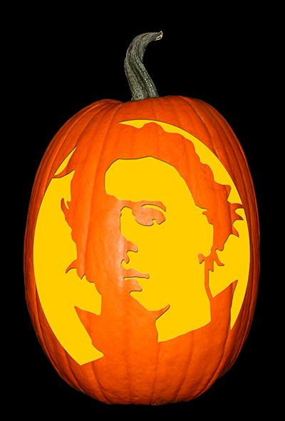 Michael Myers 2 Elvis Presley Pumpkin Carving, Elvis Pumpkin Carving, Handsome Squidward Pumpkin Carving, Elvis Pumpkin Decorating, Elvis Presley Pumpkin, Elvis Pumpkin, Punkin Stencils, Pumkin Ideas, Book Pumpkin