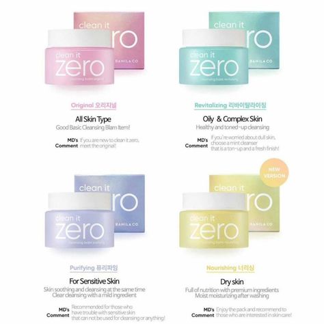 Banila Co - Clean It Zero Cleansing Balm Revitalizing 100ml - LW-Wholesale Clean It Zero Cleansing Balm, Zero Cleansing Balm, Banila Co Clean It Zero, Banila Co, Alat Makeup, Cleansing Routine, Heavy Makeup, Double Cleansing, The Face Shop