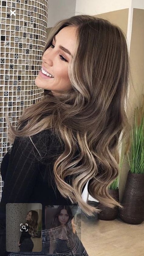 Different Types Of Balayage, Soft Balayage Brunette, Dark Ash Blonde Hair, Partial Balayage, Mother Of The Groom Hairstyles, Babylights Hair, Ash Hair Color, Brown Hair Inspo, Ash Blonde Hair