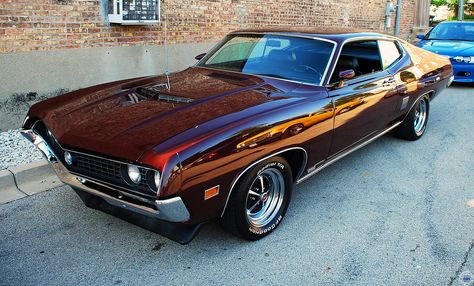 1970 Torino GT Fastback | Love the scoop and front end of th… | Flickr Grand Torino, Ford Torino, Ford Classic Cars, Sweet Cars, Rat Rods, Us Cars, American Muscle, Car Ford, Ford Motor Company