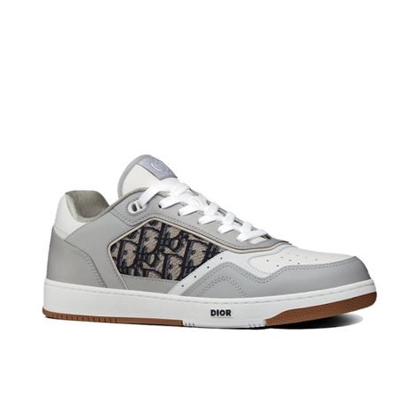 DIOR B27 Low 'Grey White' 3SN272ZIR-H165 Dior Sneakers, Limited Edition Shoes, Grey Sneakers, Fashion Performance, Stylish Sneakers, Christian Dior, Grey And White, Perfect Pair, Your Perfect