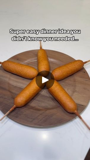 726K views · 60K reactions | Happy National Hot Dog Day!🌭 This is now a family favorite, it is so easy to make and fun to eat! Just cook your corn dogs as usual then cut open, fill with chili and top with cheese. I broiled ours for a couple minutes to melt the cheese and they turned out so good! This is the perfect twist on chili and corn bread, let me know if you give it a try🤗

#foodie #toddlermeals #familymeals #chili #easydinner #tasty #raisingkids #quickmeals #familyfavorite #trending #whatsfordinner #nationalhotdogday | Hailee Baryshnikov | Meghan Trainor · Crushin' Healthy Corn Dog Recipe, Mini Chili Cheese Corn Dogs, Chili Cheese Corn Dogs On A Stick, Corn Dog Mozzarella, Mozarella Corn Dog, Creative Appetizers, Drink Healthy, Super Easy Dinner, Dog Day