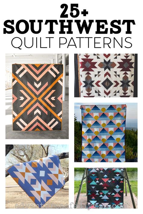 25+ Southwest Quilt Patterns - Adventures of a DIY Mom Southwest Quilts Native American, Aztec Quilt Pattern Free Native American, Western Style Quilt Patterns, Free Southwest Quilt Patterns, Homestead Quilt Pattern, Native American Quilts Patterns Southwest Style, Native American Quilt Blocks, Mexican Quilt Ideas, Southwest Quilts Patterns