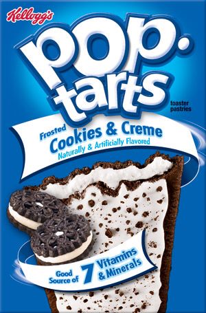 Cookies and cream cookie oreo poptart pastry Snacks Japonais, Pop Tart Flavors, Cookies And Cream Frosting, Frosted Cookies, Biscuits Graham, Toaster Pastry, Chocolate Pastry, Pop Tart, Cookies Cream