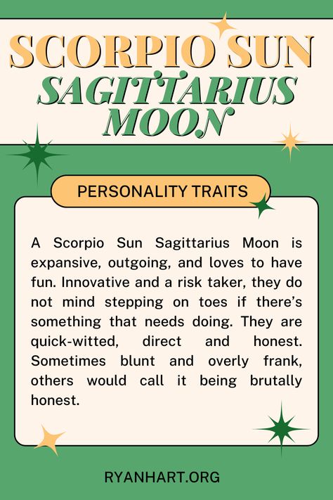 Ascendant Scorpio, Scorpio Sun Sagittarius Moon, Aries Ascendant, Moon Personality, Personality Compatibility, Aries Moon Sign, Sun Sagittarius, Moon Aries, Sun Scorpio