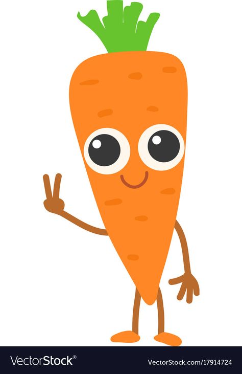 Carrot icon cartoon style Royalty Free Vector Image Carrot Cartoon, Carrot Drawing, Birthday Chart Classroom, Storytime Crafts, Vegetable Cartoon, Vegetable Pictures, Fruit Cartoon, Fruit Picture, Pretty Artwork