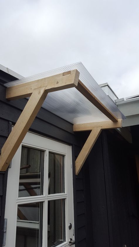 Diy Awning Ideas, Porch Roof Design, Door Canopy Porch, Awning Ideas, Cat House Plans, Metal Roof Installation, Diy Awning, Porch Awning, Patio Diy Furniture