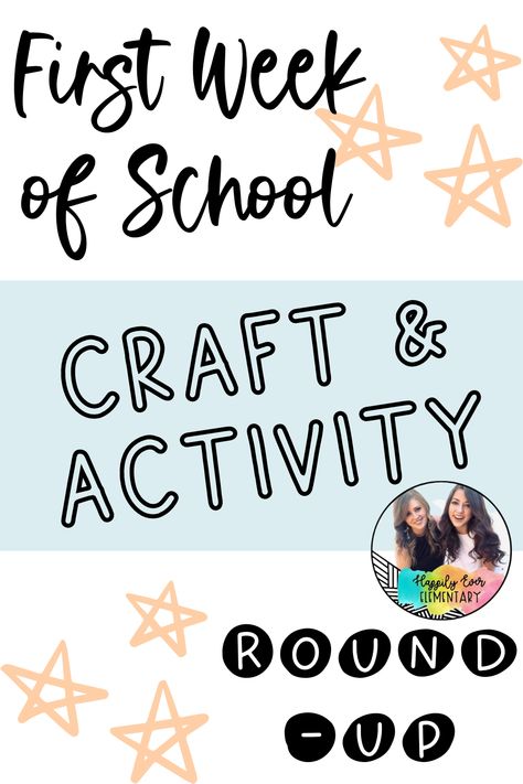 The first week can be hectic with learning everyone in your class and teaching expectations and routines so we’ve compiled a list of our favorite back to school crafts and activities that are a great break for student’s during that first day or week back at school. These can be done as a whole class or set up as a center. Of course they transition to the CUTEST back to school bulletin boards so if you are a last minute planner, then these are perfect! Activities For The First Week Of School, Art First Day Of School Activity, First Week Of School Activities Sped, Grade 5 First Week Activities, First Week Of School Activities Kinder, Fun First Day Of School Activities 2nd Grade, School Bus Crafts, Bus Crafts, Holiday Bulletin Boards