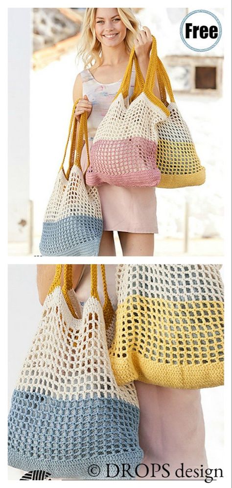 Hummingbird Market Tote Bag Free Crochet Pattern Bag Free Crochet Pattern, Knitting Terms, Crochet Free Patterns, Boot Cuff, Easy Knitting Projects, Mode Crochet, Market Tote Bag, Crochet Market Bag, Crochet Clothes For Women