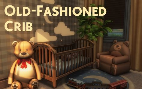 Infants Cc, Infant Cc, Old Cribs, Teddy Bear Hoodie, Cc Folder, Sims 4 Studio, Cc Mods, Puppet Patterns, Sims 4 Toddler