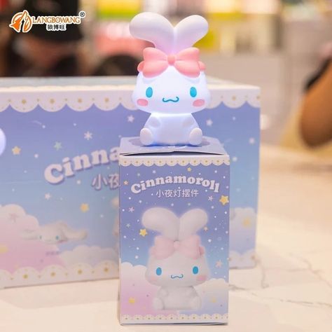 Sanrio Cinnamoroll Blind Box Kawaii Night Light https://kyoota.com/products/sanrio-cinnamoroll-blind-box-kawaii-night-light Kyoota #Hot Kawaii Cinnamoroll, Cute Night Lights, Children Christmas, Light Night, Sanrio Cinnamoroll, Lighted Ornaments, Novelty Toys, Blind Bags, Blind Box