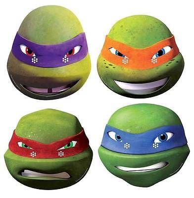 Teenage Mutant Ninja Turtles Variety 4 Pack Official New 2015 Card Face Mask Leonardo Turtle, Ninja Turtle Mask, Raphael Ninja Turtle, Party Face Masks, Teaching Drawing, Ninja Turtle Birthday, Turtle Birthday, Teenage Mutant Ninja Turtle, Face Pictures