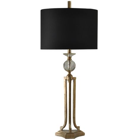 Found it at Wayfair - Orrville 38" Table Lamp Lamps Black, Traditional Table Lamps, Traditional Lamps, Gold Fixtures, Gold Lamp, Gold Table Lamp, Lamp Vintage, Buffet Lamps, Gold Table