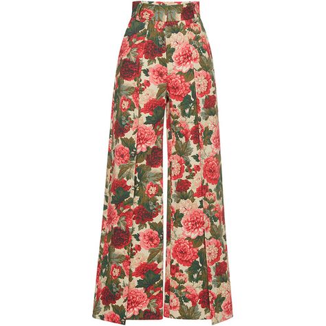 Colourful Pants, Vintage Floral Pants, Floral Pant, Pleated Wide Leg Pants, Trousers High Waisted, Wide Legged Pants, Flower Pants, High Waisted Wide Leg Pants, Causual Outfits