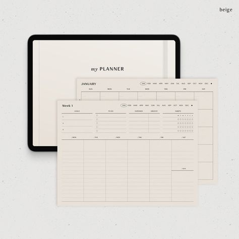Weekly Overview Digital Planner Template for Goodnotes Ipad, Monthly Weekly Minimalist Landscape Planner - Etsy workplannerprintable #plannerorganizer #teacherplannerprintable📃 Landscape Weekly Planner, Planner Weekly Layout, Landscape Planner, Digital Planner Template, Planner Minimal, Weekly Overview, Weekly Planner Free Printable, Weekly Planner Free, Digital Weekly Planner