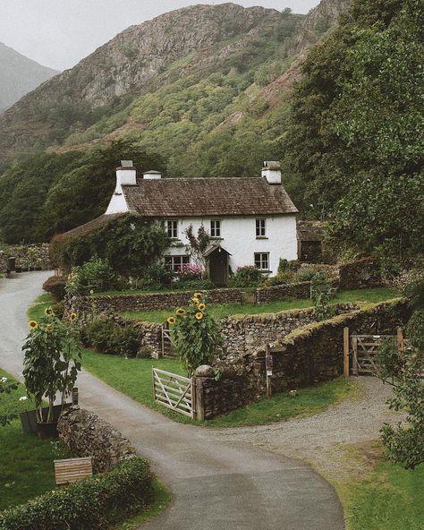 Yellow Sunflowers, Dream Cottage, Holiday Vibes, Sunshine Yellow, Photo Couple, English Cottage, Dream House Exterior, English Countryside, Intp