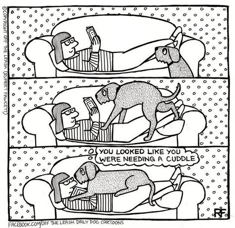 Dog Cartoons, Dog Comics, Dog Jokes, Cuddle Time, Dog Humor, Up Dog, Labradoodle, Cartoon Dog, Animal Love