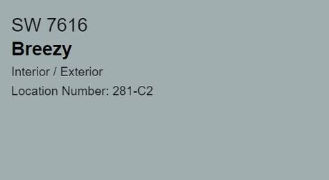 Sw Breezy, Shutter Paint Colors, Zyla Colors, Light Sea Green, Color Sorting, Kids' Bathroom, Tiffany Blue, Sherwin Williams, Paint Color