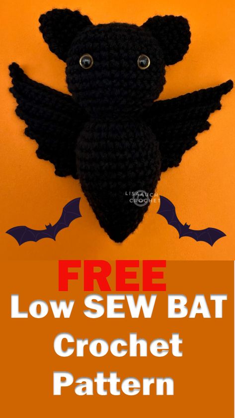 Bat Amigurumi Free Pattern, Crochet Bat Pattern Free Amigurumi, Bat Crochet Pattern Free, Crochet Bat Pattern, Bat Crochet Pattern, Bat Crochet, Crochet Bat, Crochet Plushies, Crochet Cat Pattern