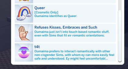 Sims 4 Attraction Mod, Sims 4 Polygamy, Sims 4 Cc Polyamorous Mod, Sims 4 Fandom Cc, Sims 4 Toothbrush Override, Sims Cc Traits, Sims 4 Cc Sexuality Mod, Sims 4 Lgbtq, Sim4 Cc Mods