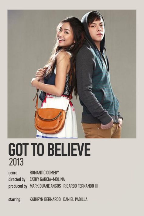 Got To Believe Kathniel, Kathniel Movies, Filipino Movies, Kdrama Aesthetics, Netflix Movie List, Pinoy Movies, Minimalist Polaroid Poster, Tagalog Quotes Funny, Daniel Padilla