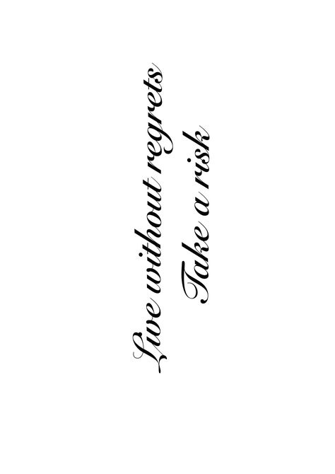 Tattoo On Thigh For Women, Phrase Tattoo, Engagement Card Design, Tattoo On Thigh, Women Quote, Phrase Tattoos, Meaningful Tattoo Quotes, Magic Tattoo, Meaningful Tattoo