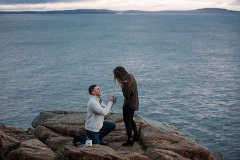 Engagement Proposal Ideas in Bar Harbor, Maine Maine Proposal, Engagement Proposal Ideas, Boothbay Harbor Maine, Best Wedding Proposals, Boothbay Harbor, Bar Harbor Maine, Engagement Proposal, Marriage Proposal, Proposal Engagement