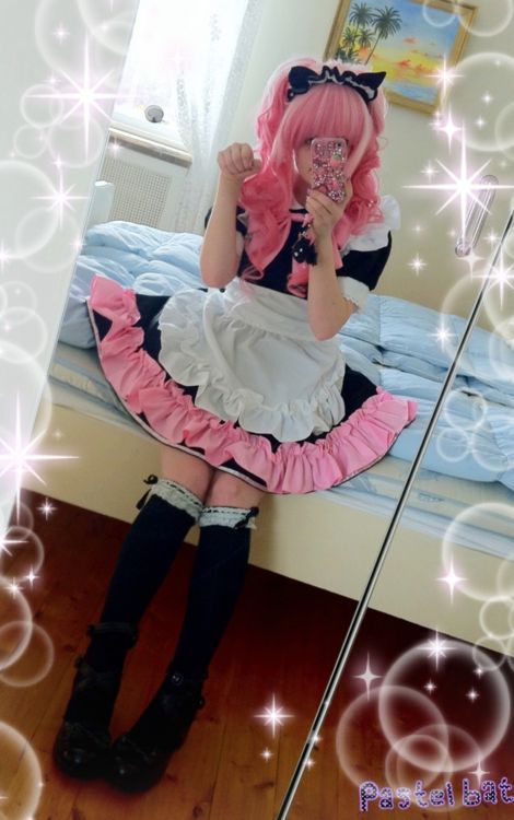 *U* Outfit Reference, Maid Cosplay, Harajuku Girls, Pastel Fashion, Maid Outfit, Stepping Stone, Maid Dress, Cute Cosplay, Japanese Street Fashion