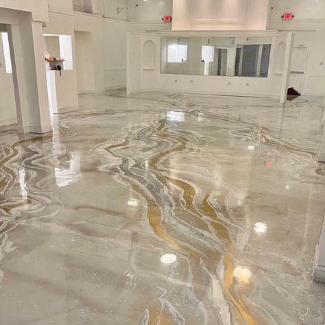 How to Get a Proper Garage Update - gramydeco.com 3d Epoxy Floor Designs, Epoxy Flooring Ideas, Kitchen Floors Ideas, 3d Epoxy Floor, Concrete Floors In House, Marble Inlay Floor, Epoxy Floor Paint, Epoxy Floor Designs, Epoxy Floor 3d