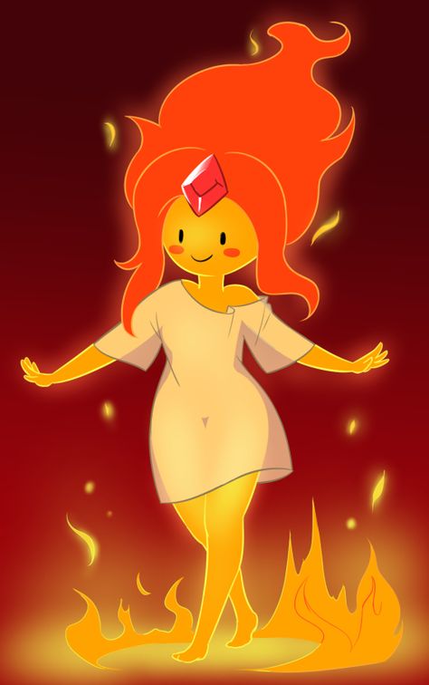 Fire Princess, Flame Princess, Adventure Time Art, Time Art, A Cartoon, Cartoon Character, Cartoon Network, Adventure Time, A Woman