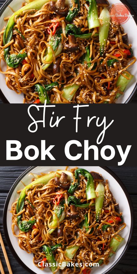 Bom Choy Recipes, Japanese Stir Fry Recipes, Buck Choy Recipes, Bon Choy Recipes, Box Choy Recipes, Unique Vegetable Recipes, Boo Choy Recipes, Recipes With Boch Choy, Bokchoy Recipe Dinners