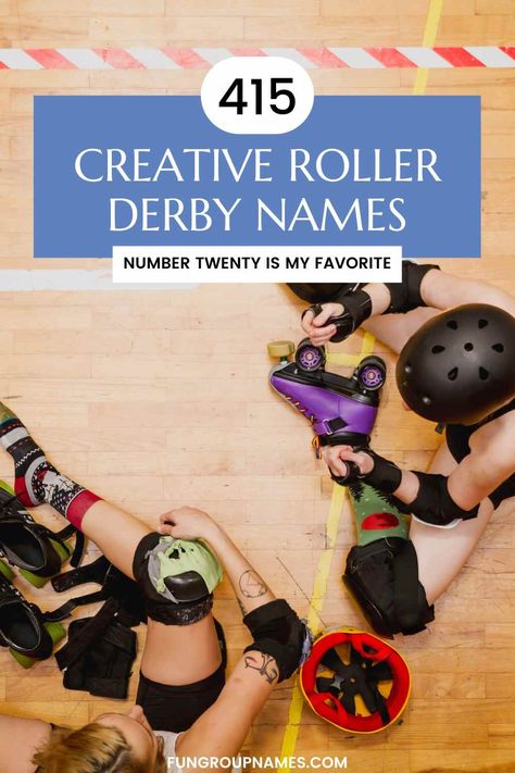 Unleash your derby persona with 415 creative roller derby names! From puns to pop culture, find your perfect track identity. Roller Derby Names Generator, Roller Derby Names, Pun Names, Derby Names, Roller Derby Art, Nature Inspired Names, Roller Derby Girls, Derby Girl, Fantasy Names